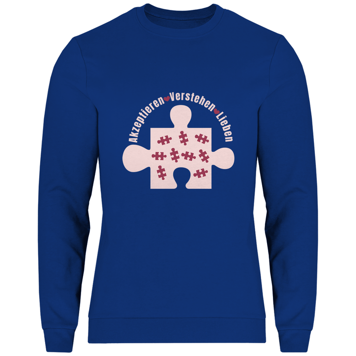 Akzeptieren Verstehen Lieben - Herren Sweatshirt - Textilzauber