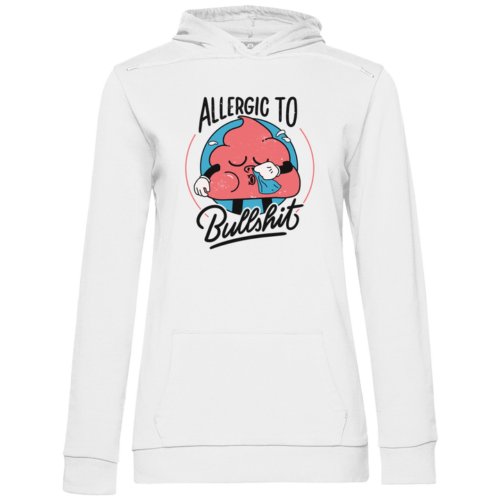 Allergic to Bullshit - Damen Hoodie - Textilzauber