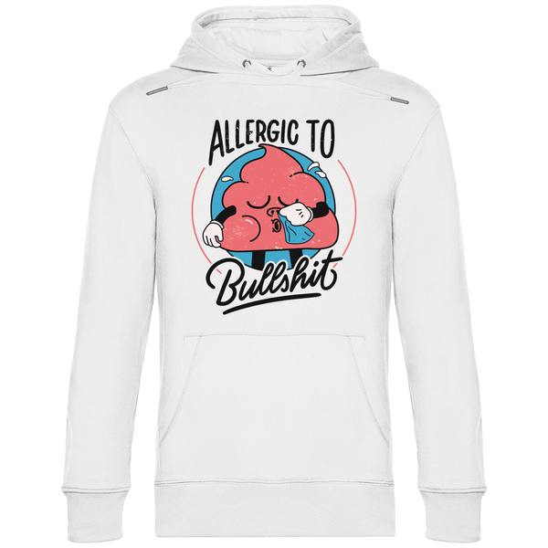 Allergic to Bullshit - Herren Hoodie - Textilzauber
