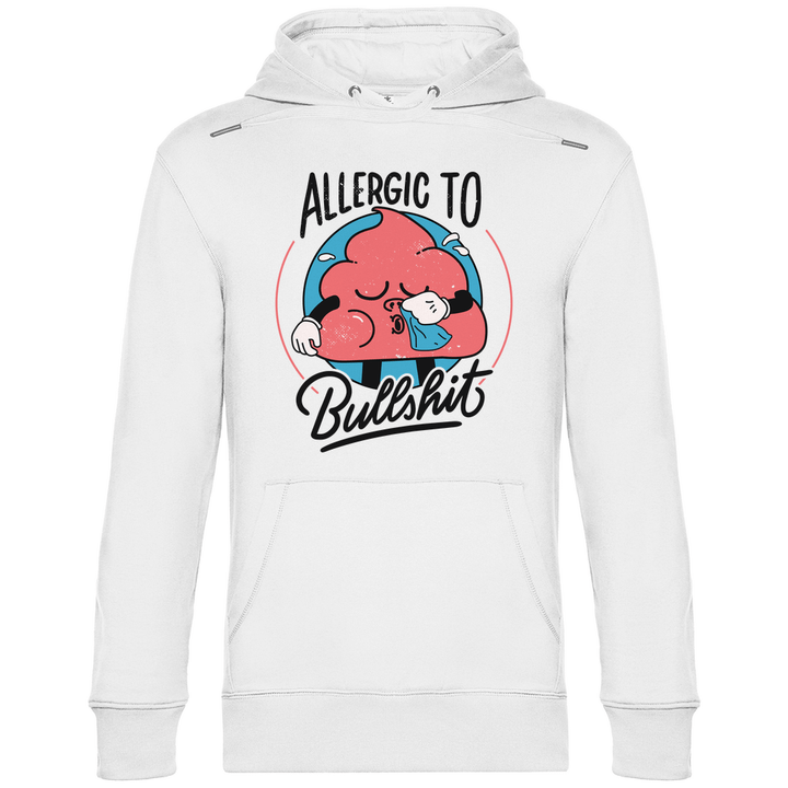 Allergic to Bullshit - Herren Hoodie - Textilzauber
