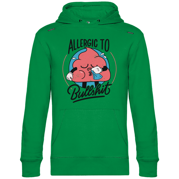 Allergic to Bullshit - Herren Hoodie - Textilzauber