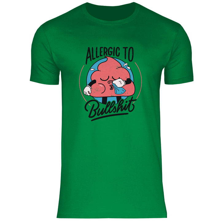 Allergic to Bullshit - Herren T - Shirt - Textilzauber