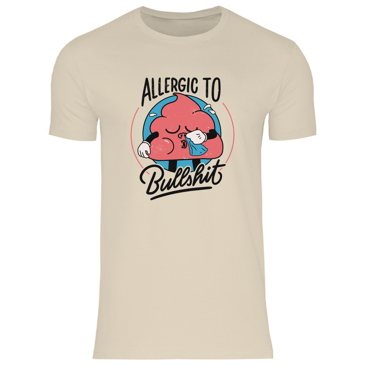 Allergic to Bullshit - Herren T - Shirt - Textilzauber