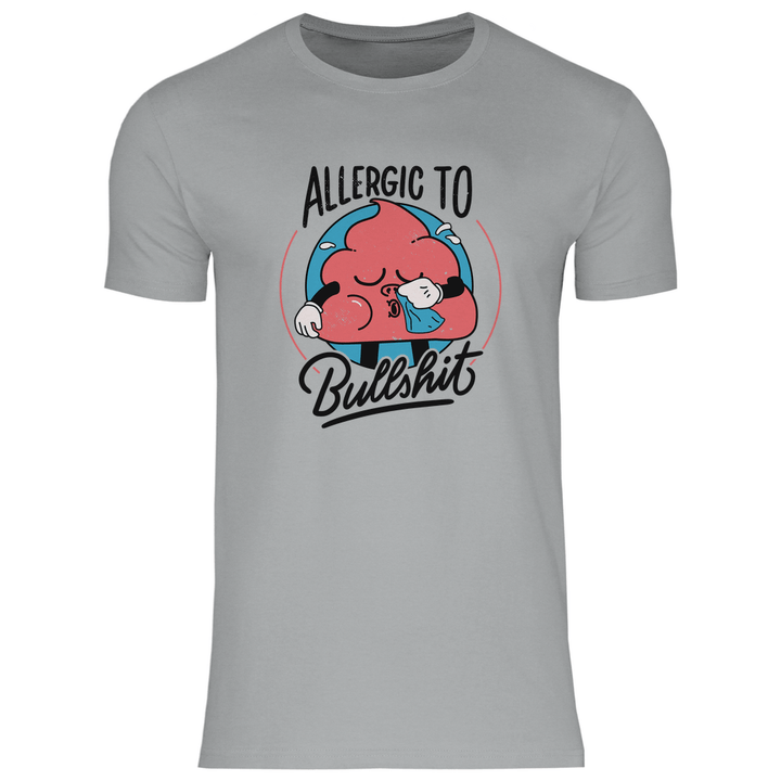 Allergic to Bullshit - Herren T - Shirt - Textilzauber
