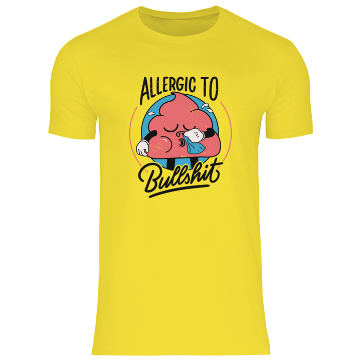 Allergic to Bullshit - Herren T - Shirt - Textilzauber