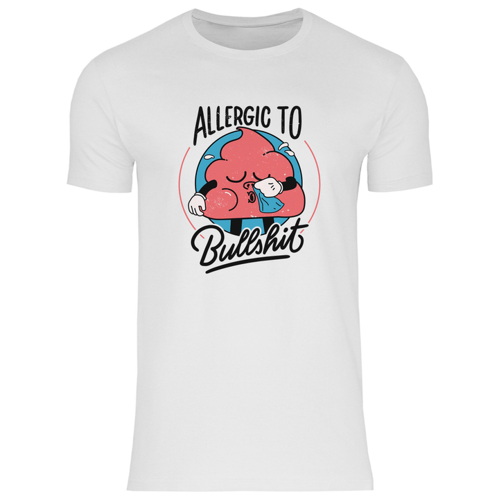 Allergic to Bullshit - Herren T - Shirt - Textilzauber