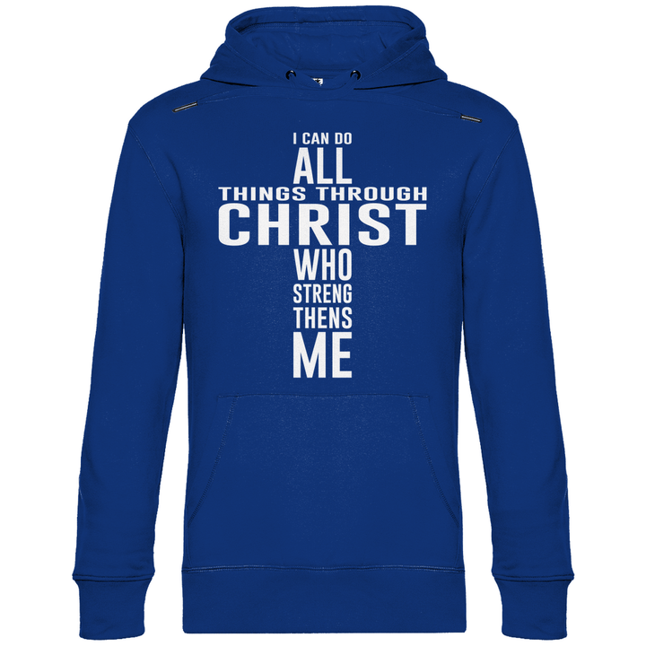 Alles dank Christus - Herren Hoodie - Textilzauber