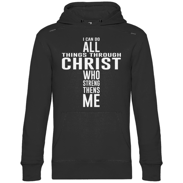 Alles dank Christus - Herren Hoodie - Textilzauber