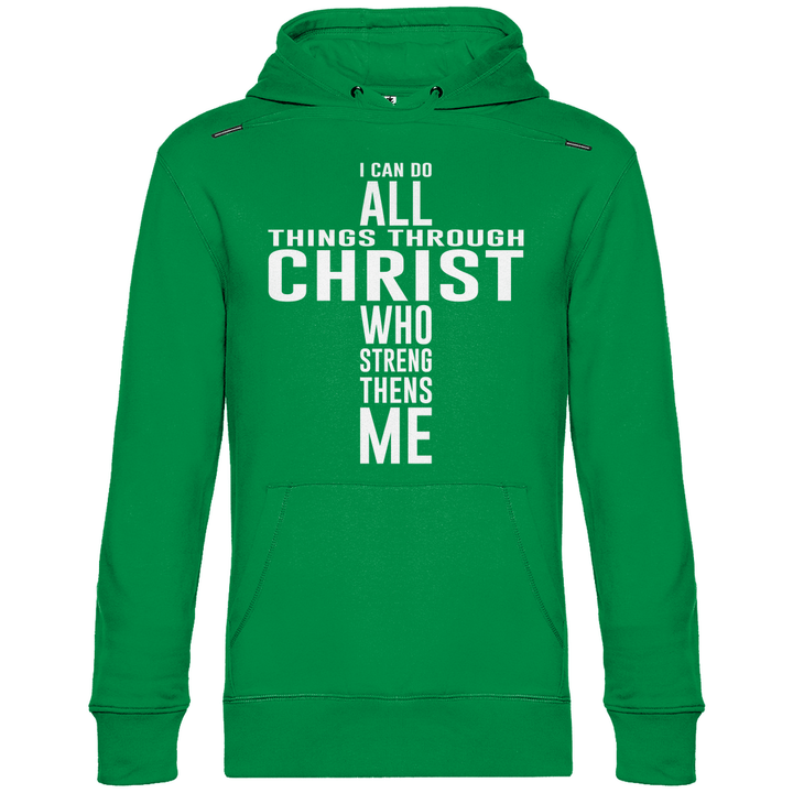 Alles dank Christus - Herren Hoodie - Textilzauber