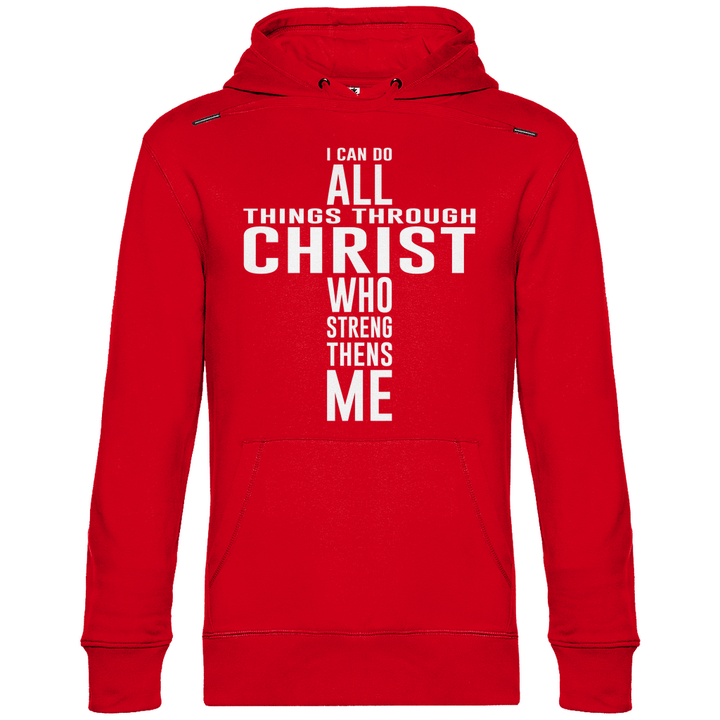 Alles dank Christus - Herren Hoodie - Textilzauber