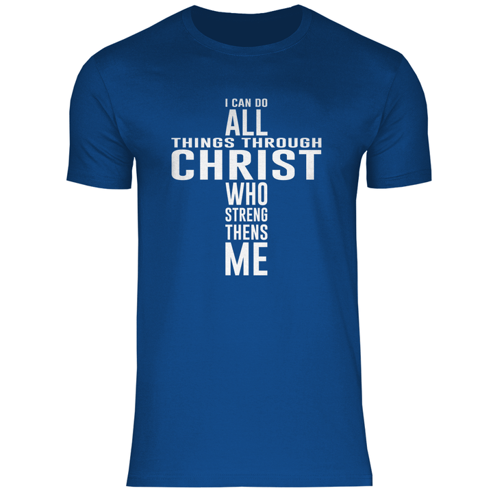 Alles dank Christus - Herren T - Shirt - Textilzauber