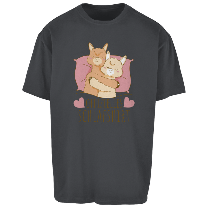 Alpakas Oversize Schlafshirt