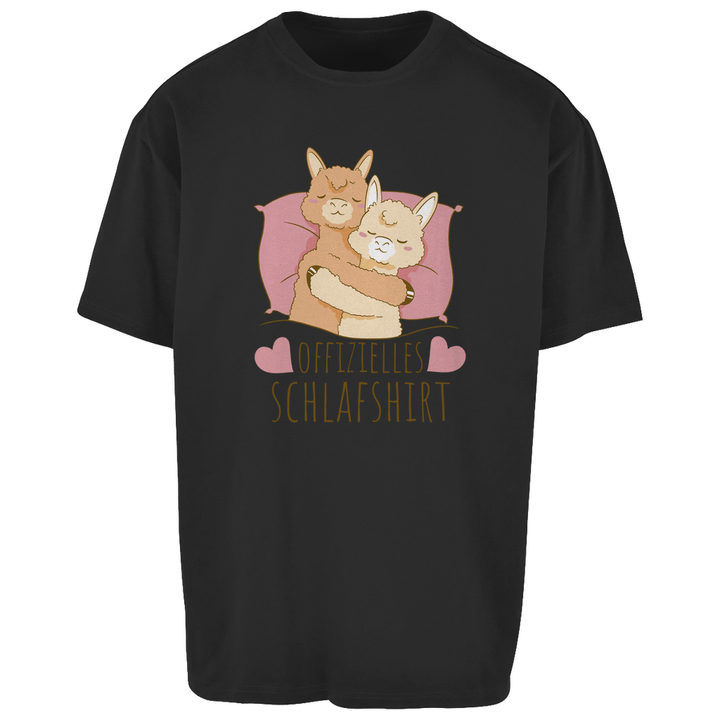 Alpakas Oversize Schlafshirt