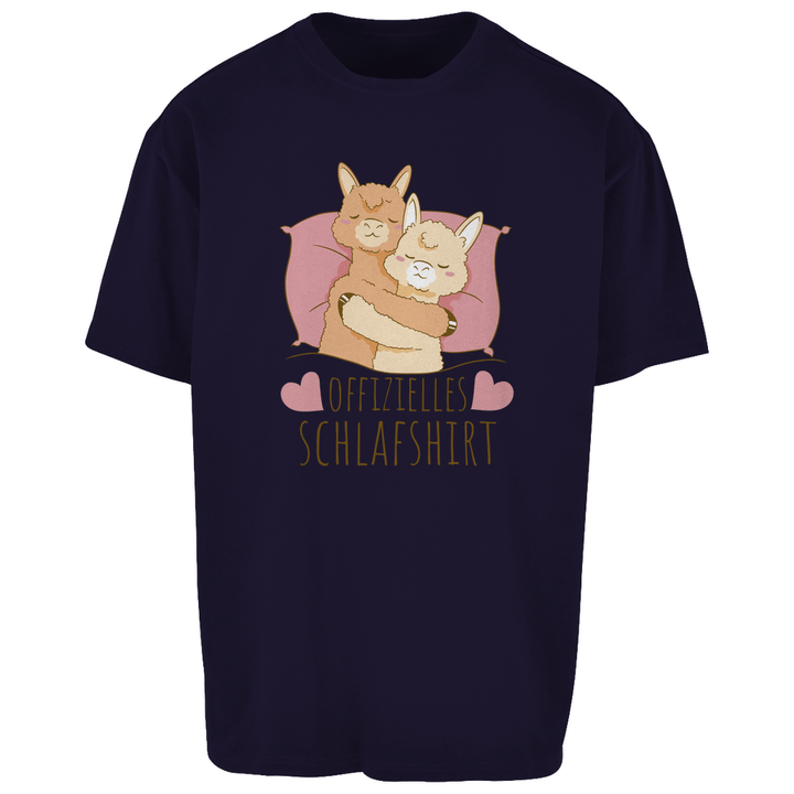 Alpakas Oversize Schlafshirt