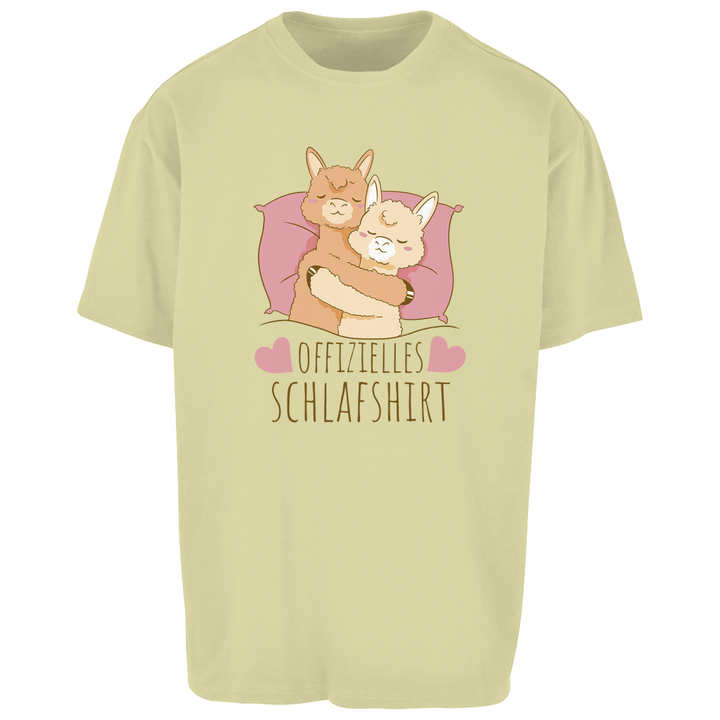 Alpakas Oversize Schlafshirt