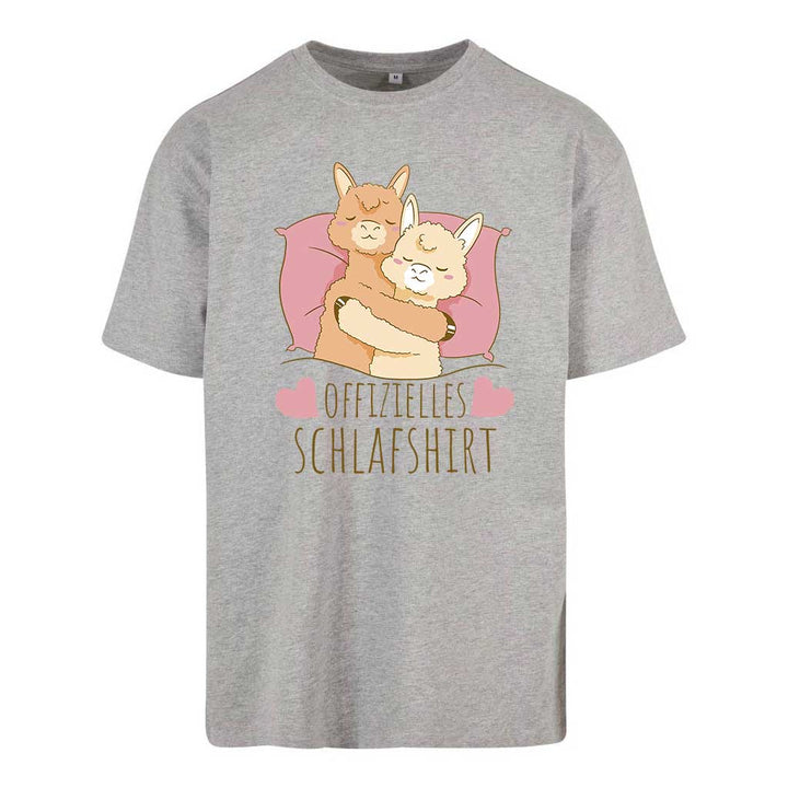 Alpakas Oversize Schlafshirt