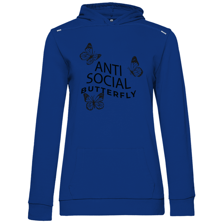Antisocial Butterfly - Damen Hoodie - Textilzauber