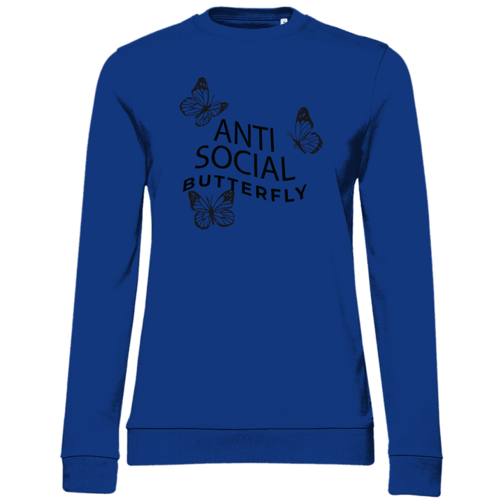 Antisocial Butterfly - Damen Sweatshirt - Textilzauber