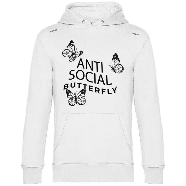 Antisocial Butterfly - Herren Hoodie - Textilzauber