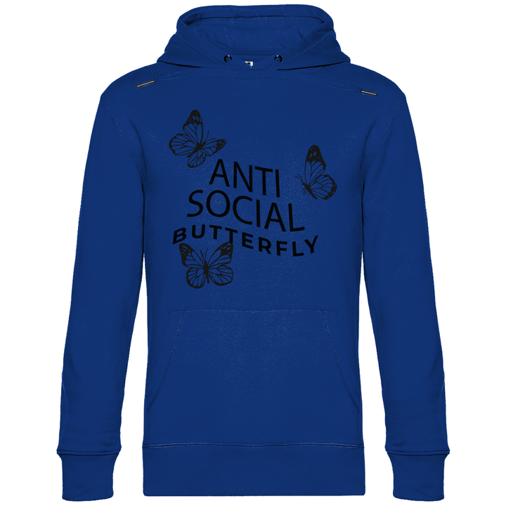 Antisocial Butterfly - Herren Hoodie - Textilzauber