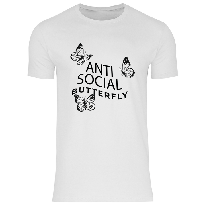 Antisocial Butterfly - Herren T - Shirt - Textilzauber