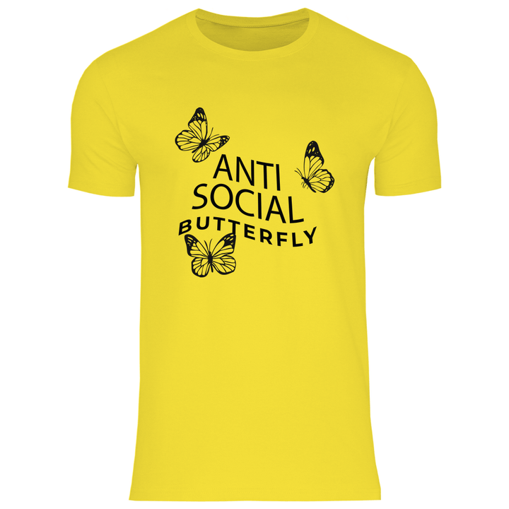 Antisocial Butterfly - Herren T - Shirt - Textilzauber