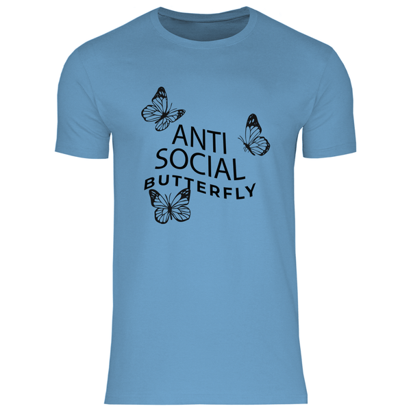 Antisocial Butterfly - Herren T - Shirt - Textilzauber