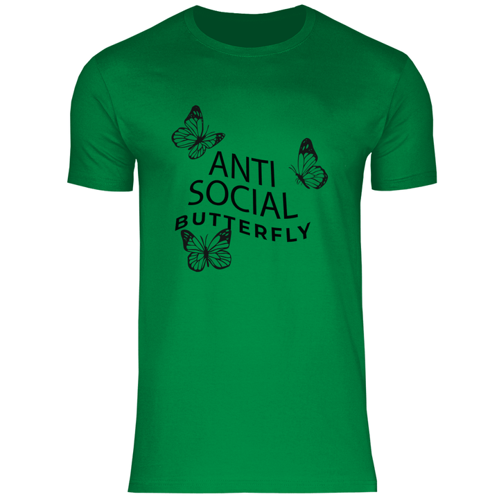 Antisocial Butterfly - Herren T - Shirt - Textilzauber