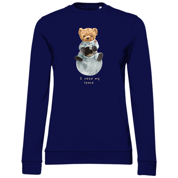 Astronauten Teddy - Damen Sweatshirt - Textilzauber