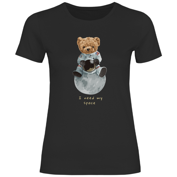 Astronauten Teddy - Damen T - Shirt - Textilzauber