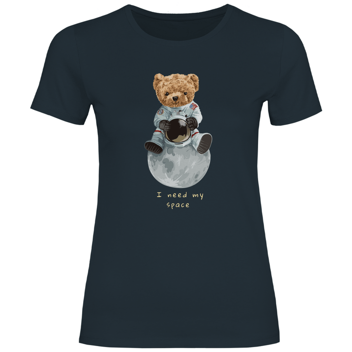 Astronauten Teddy - Damen T - Shirt - Textilzauber