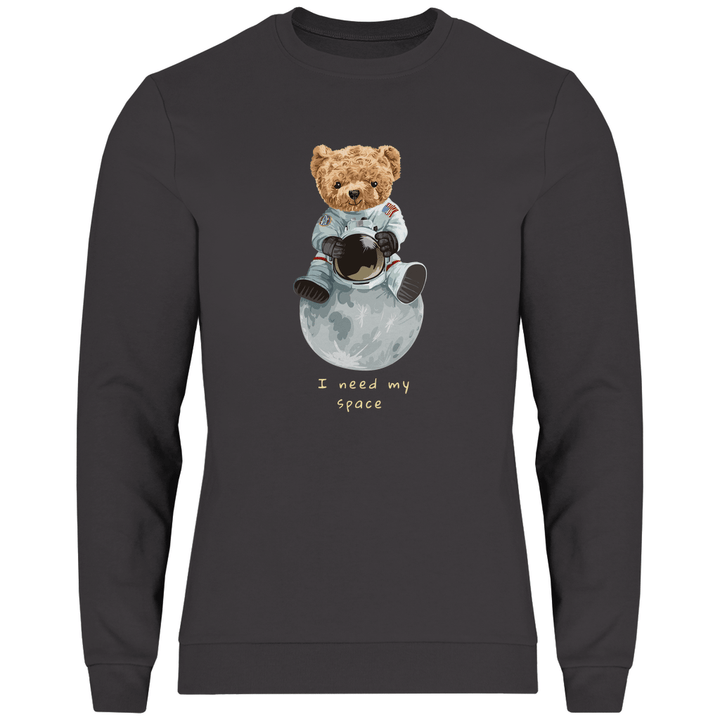 Astronauten Teddy - Herren Sweatshirt - Textilzauber