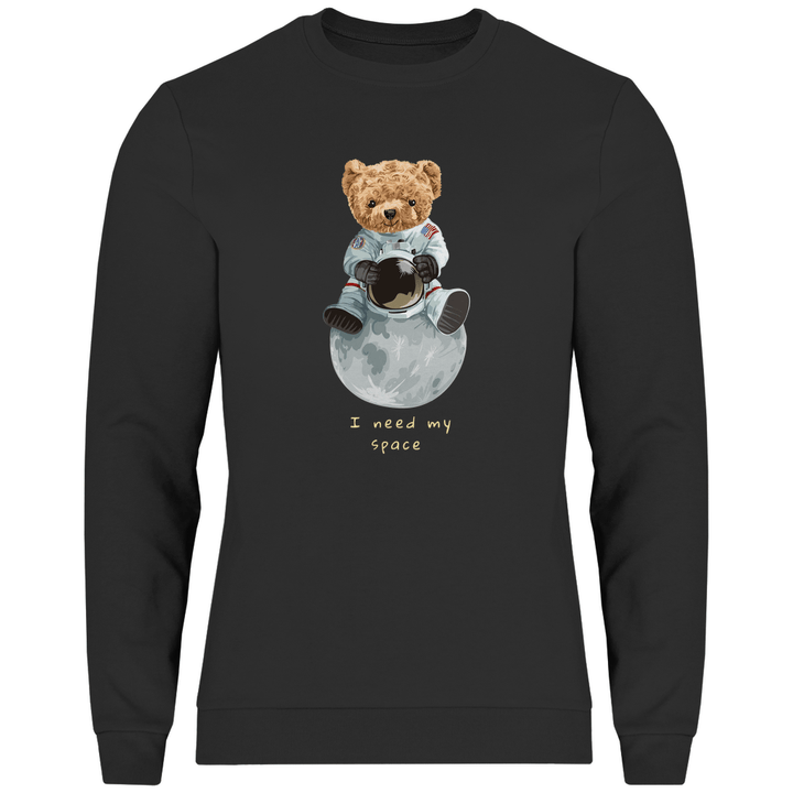 Astronauten Teddy - Herren Sweatshirt - Textilzauber
