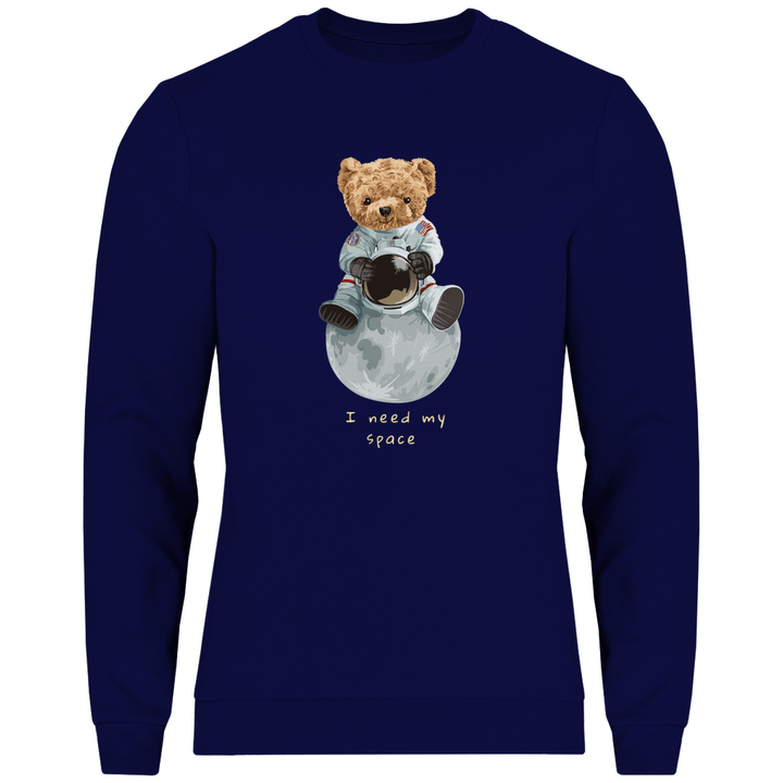 Astronauten Teddy - Herren Sweatshirt - Textilzauber