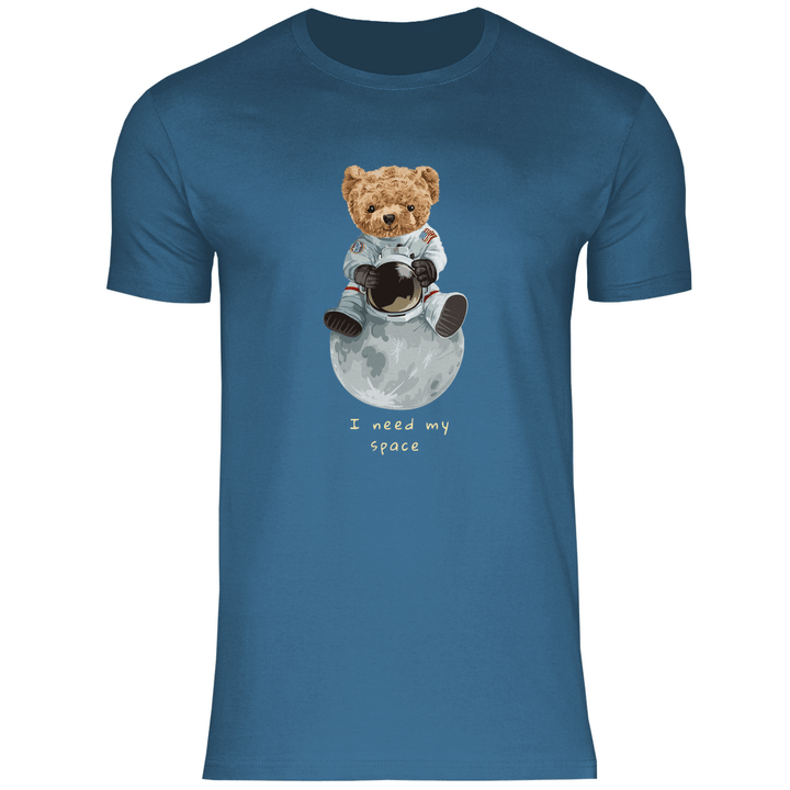 Astronauten Teddy - Herren T - Shirt - Textilzauber