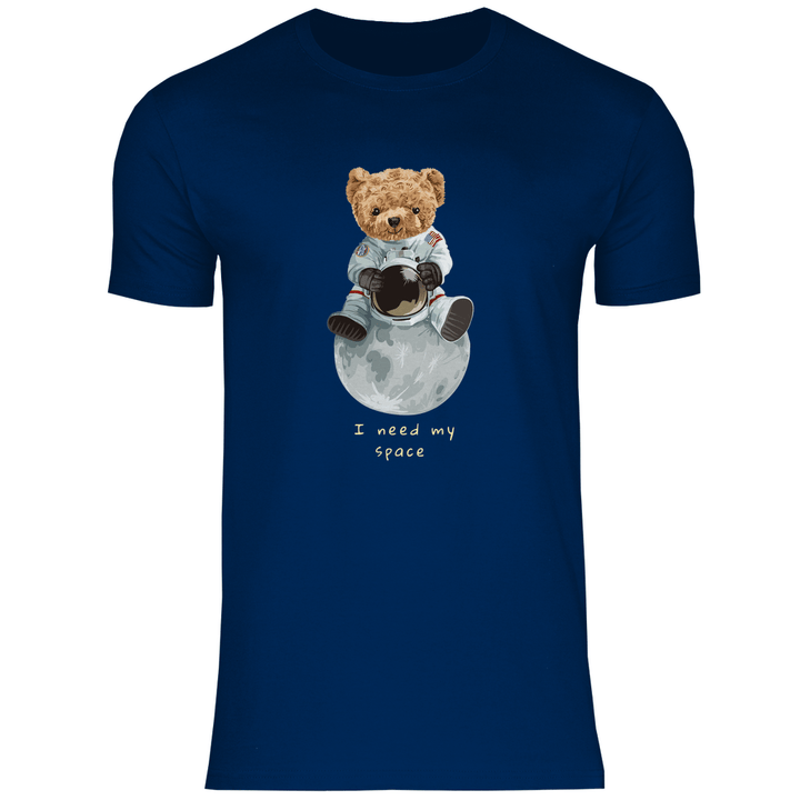 Astronauten Teddy - Herren T - Shirt - Textilzauber