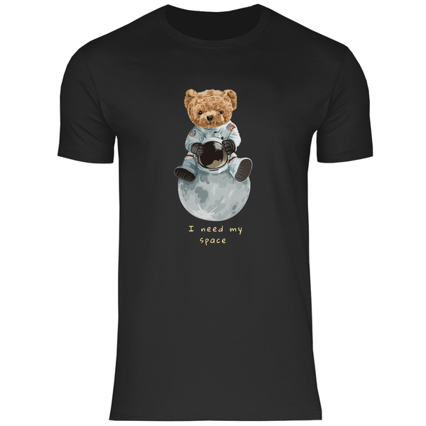 Astronauten Teddy - Herren T - Shirt - Textilzauber