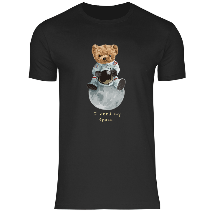 Astronauten Teddy - Herren T - Shirt - Textilzauber