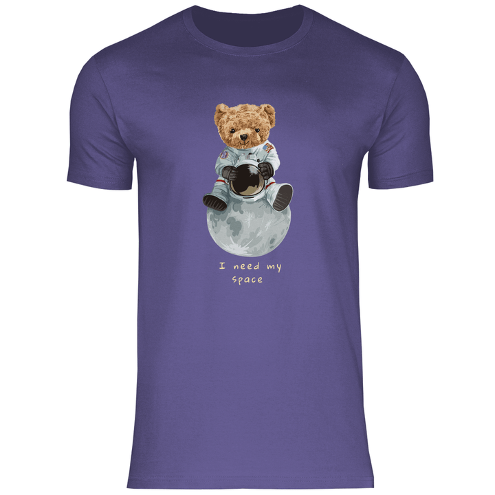 Astronauten Teddy - Herren T - Shirt - Textilzauber