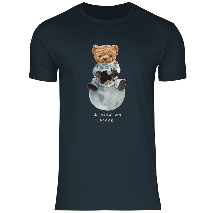 Astronauten Teddy - Herren T - Shirt - Textilzauber