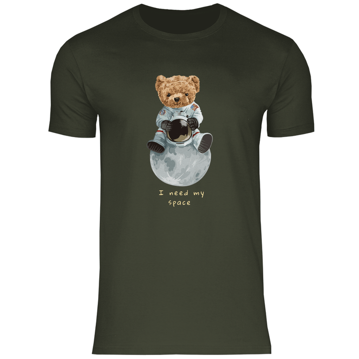Astronauten Teddy - Herren T - Shirt - Textilzauber