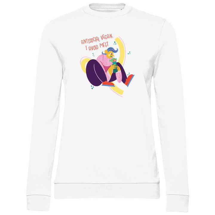 Avoid Meet - Damen Sweatshirt - Textilzauber