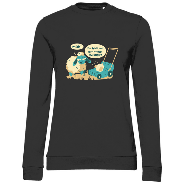 Rasenmäher Diskussion - Damen Sweatshirt