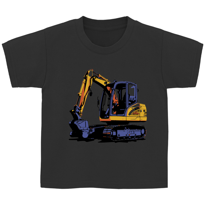 Bagger Kinder T-Shirt - Textilzauber