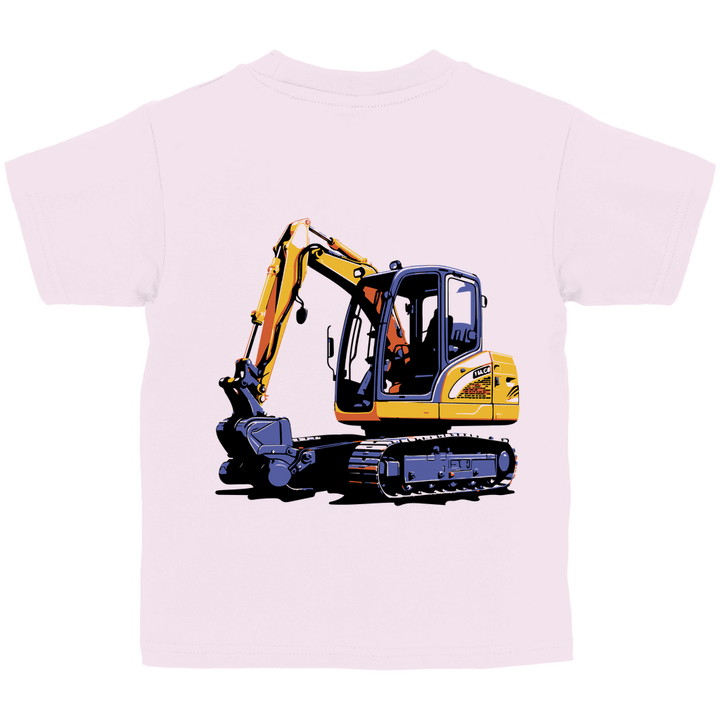 Bagger Kinder T-Shirt mit Rückendruck - Textilzauber