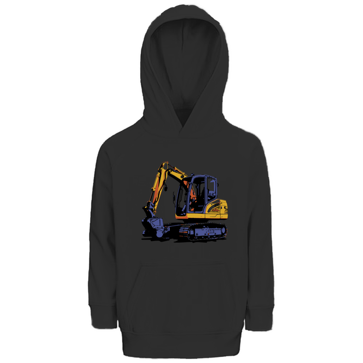 Bagger Premium Bio Kinderhoodie - Textilzauber