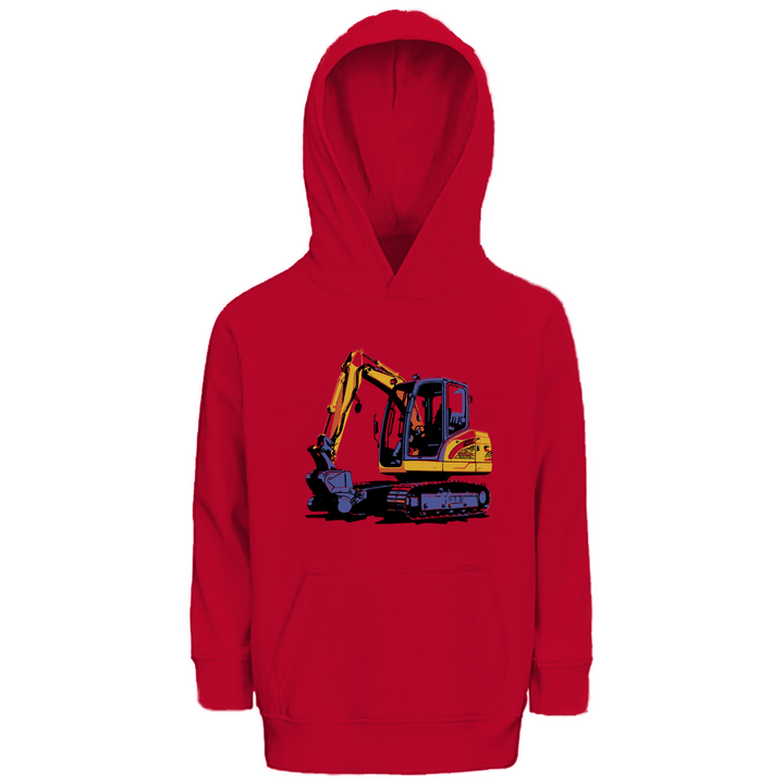 Bagger Premium Bio Kinderhoodie - Textilzauber