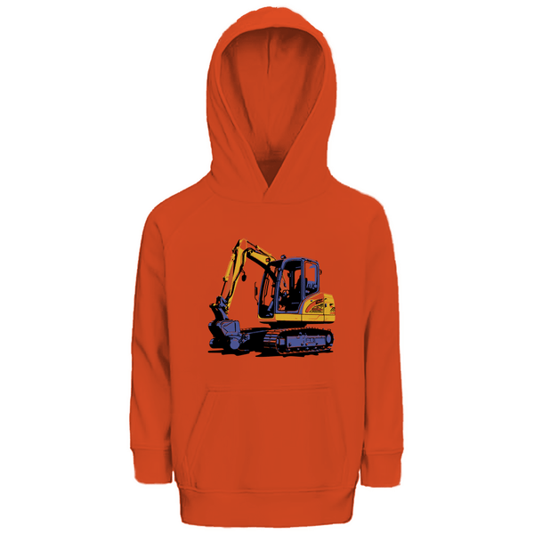 Bagger Premium Bio Kinderhoodie - Textilzauber