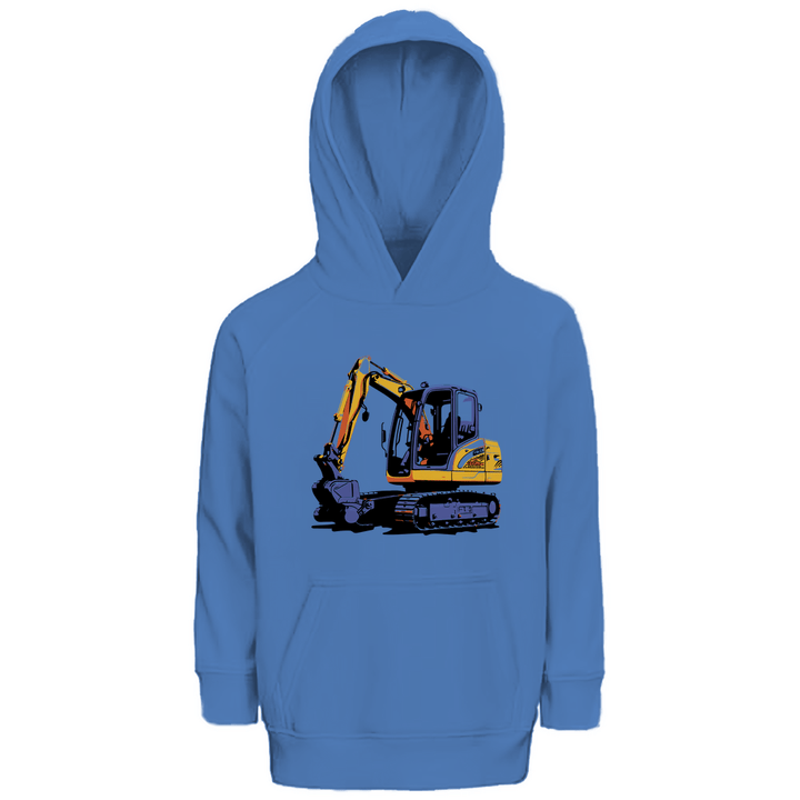 Bagger Premium Bio Kinderhoodie - Textilzauber