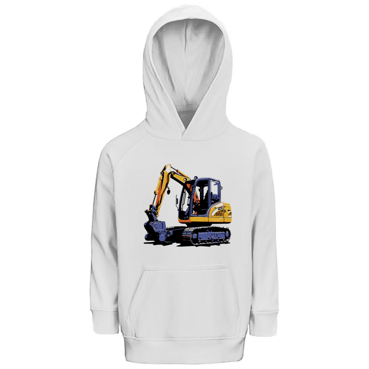 Bagger Premium Bio Kinderhoodie - Textilzauber